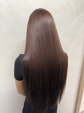 エン 栄店(enne) ココアベージュ/クラゲヘアー/ボブレイヤー/小顔/黒髪/栄