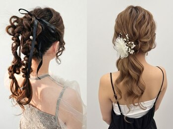 ベルグロー 北新地上通り店(BELLEGROW)の写真/【梅田】北新地駅すぐ。10分刻み予約でスピーディに完成する崩れないプロのヘアメ。推し活や結婚式に