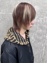 オーン 渋谷(OOn)&nbsp;ミディアムウルフ / ポイントブリーチ