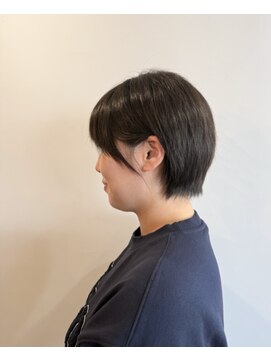 ピュアソウル(Pure Soul) ドライでキマる丸みショートボブ
