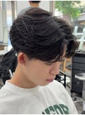 フェザーパーマ/ニュアンスパーマ/シャドウパーマ/men's/メンズ