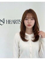 ハーツオオサカ(HE:ARTS OSAKA)&nbsp;エギョモリ映えの柔らかレイヤーロング