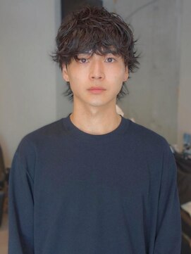 シティ(sity.) メンズカット ケアパーマ マッシュショート ツーブロック