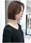 王道ストレートボブ