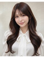 TMJ&nbsp;熊本/韓国レイヤー×コテ巻きパーマ×透明感カラー