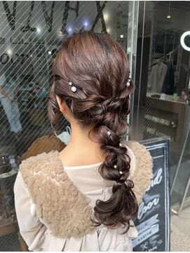 バイブアンドアネックス(VIBE & ANNEX) 【★AOI★】結婚式セット/編みおろし/横浜/石川町/元町