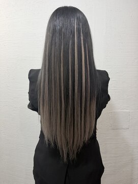 クラン ヘアーアンドスタジオ(CLAN hair & studio) エクステで見せるバレイヤージュ