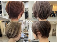 ヘアーグロウニコ(hair grow nico...)の雰囲気(白髪ぼかし×ショートスタイルで-5歳見え♪ 【麻生/麻生駅】)