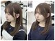 プロデュース 相模原相武台前店(Produce)の写真/髪質や骨格に合わせた顔まわりのカットで、小顔で可愛くなれます！前髪縮毛矯正で癖毛さんもオシャレに☆