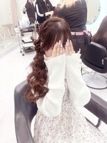 クラン 梅田店(Clan) お団子サイドポニー