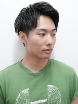モリゲン フェローシップ レグ(MORIGEN fellowship REGU)&nbsp;メンズカットアップバングサイドパートツーブロックショート0702