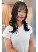 顔まわりレイヤー×ハッシュレイヤーカット