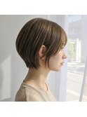 ショートボブ/顔周りカット/レイヤー/30代40代50代/広島