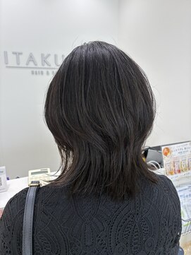 イタクラ 女池店(ITAKURA) ウルフカット