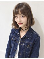 オンスター(ONSTAR)&nbsp;韓国風レイヤーカット前髪ありアッシュベージュ20代30代