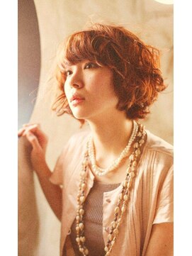 ブーケ(BOUQUET) フワフワパーマでふんわりさせたい方におすすめボブ。