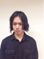 バーバーショップ テト キタヤマ(barber shop tete kitayama)&nbsp;【ROSSO】メンズパーマ ロング (スパイラル)【ロッソ】