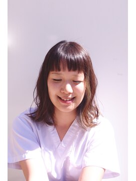 ヘルベチカ・ヘア(Helvetica hair) [helvetica hair]＊切りっぱなしロブ＊[島村知世]