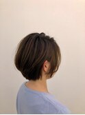 大人カジュアルショートボブ