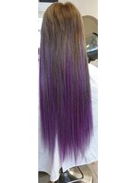 ヘアーバンブー(Hair Banbu) 原色グラデーション