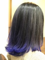 アリア トータルビューティー(Aria total beauty) ブルーバイオレットバレイヤージュ