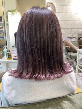 ルチオ(Lucio) ハイライトとグラデーションカラーの組み合わせ!