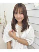 ウル(ulu)&nbsp;【ulu】内巻きレイヤーカット　イルミナカラー