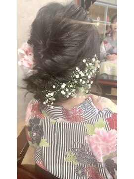 ヘアサロン シロップ(Hair Salon Syrup) [Syrup・山谷慎太郎] 「夏にぴったり浴衣アレンジ」