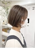 20代30代ハイライト_ボブ_ショートボブ_丸みショート[GRAFF銀座]