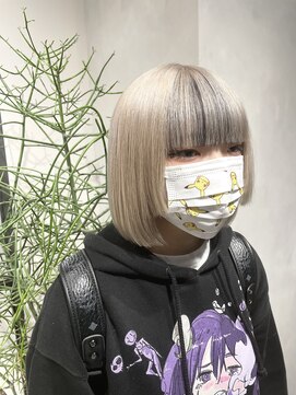 エイト ヘアサロン 渋谷本店(EIGHT) ホワイトインナーブラックe26