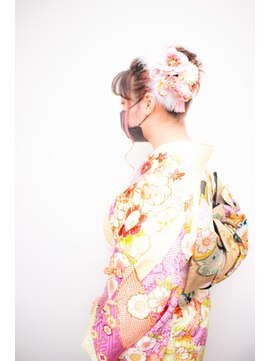 ヘアーサロン アモル(HAIR SALON Amor) #ヘアセット #成人式 #下関