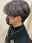 透明感抜群アッシュグレー