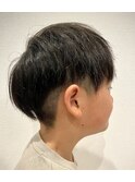 キッズ　刈り上げスタイル