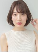 大人可愛い、ふわっとショートヘア