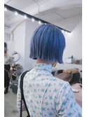 ブルー×ボブ