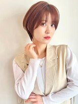 ロンドエニカ 大宮(Lond enika)&nbsp;切りっぱなしボブエアリーロング美髪ピンクブラウン[大宮]