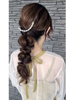 ハイバレーヘアーメゾン(HIGH VALLEY HAIRMAISON) お呼ばれヘアセット結婚式セット編み下ろしヘアセット