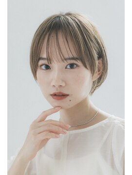 ジョエミバイアンアミ(joemi by Un ami) 【joemi】斜めバンググレージュカラーシルキーベージュ(小倉太郎