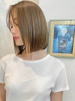 ロンドソレイユ 池袋(Lond soleil) ボブ/前髪カット/レイヤーカット×ケアブリーチ/デザインカラー