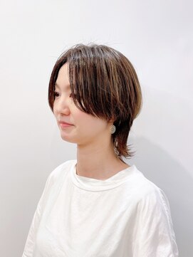 モリオフロムロンドン 松戸店(Morio from London) 【松戸 藤原】センターパートウルフ大人かわいい