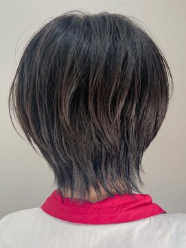 ヘアルシェーヌ ルミエール(hair le chene lumiere) 学生ショートウルフ