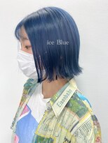美容室 アクイール グラッセ(Accueillir grace)&nbsp;アイスブルーカラー
