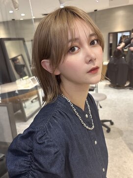 ロンドブルーム 天神大名店(Lond Bloom) シアーカラー/ダークアッシュ/前髪インナー/セミディカール