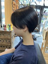 アッタニコ(atta2co) ショート コンパクトショート ハンサムショート ブルーブラック
