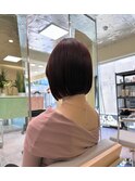 金沢駅/ブリーチなしダブルカラー/ボブ/ショートボブ]
