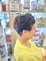 ラヴェルデ&nbsp;ハンサムショート×パーマ