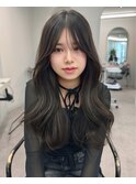 【LICCA 伊崎優李】韓国ヘア/レイヤーカット/前髪/韓国巻き風
