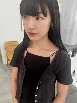 オンド(onde) 重めバング