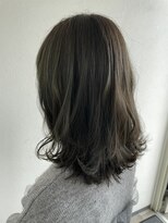 アクイール(ACCUEILLIR)&nbsp;olive brown　× layer cut