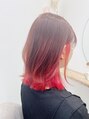 シアエミュー 新越谷店(SHEER emu)&nbsp;ピンクインナーと表面ハイライト